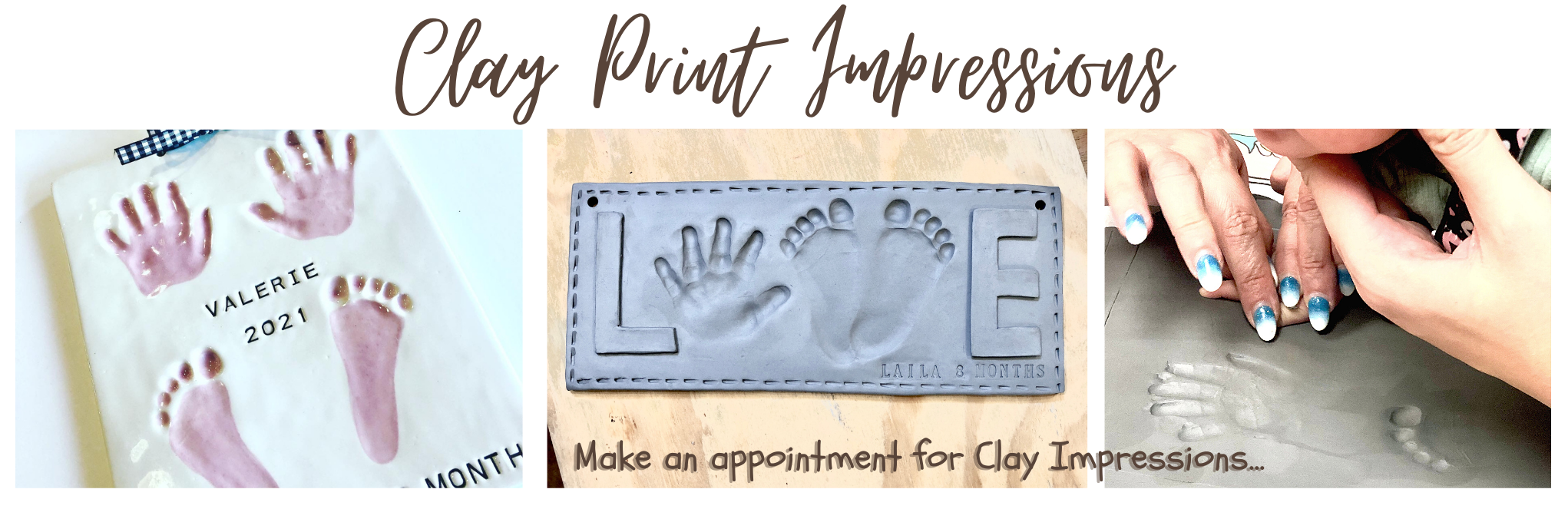 Clay prints banner